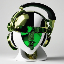 Rap, hip hop, black, white, solver, green, Music, Futurist, minimalist, brass,