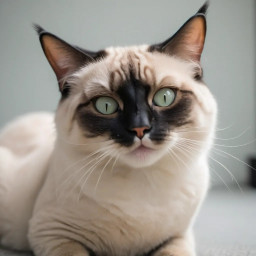albedobase xl photorealistic portrait of a siamese cat with blue eyes albedobase xl photorealistic siamese cat portrait